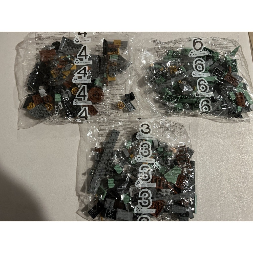 LEGO 79018 The Lonely Mountain: NEW BAGS #3 #4 #6 partial Set One Minifigure